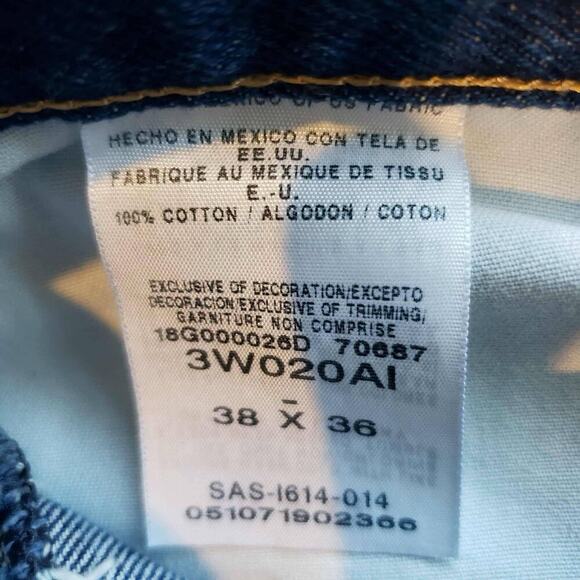 Riggs Workwear DuraShield Carpenter Jeans Men’s Denim Room2Move Size 38x36 New - Picture 12 of 14